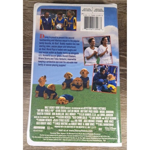 Air Bud 3: World Pup (VHS, 2000) - Picture 2 of 3